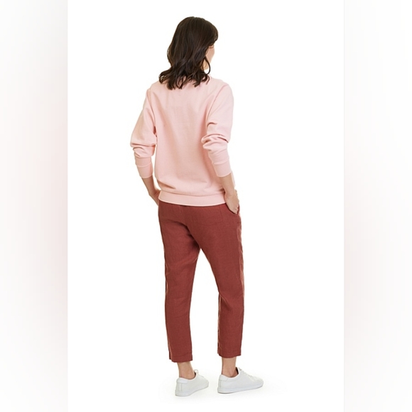 Coutry Road Paperbag Linen Pants Size 12 - Picture 3 of 7